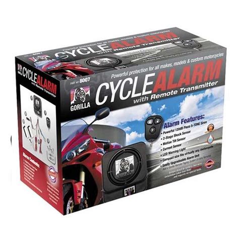 Gorilla Motorcycle Alarms GORILLA MOTORCYCLE ALARMS