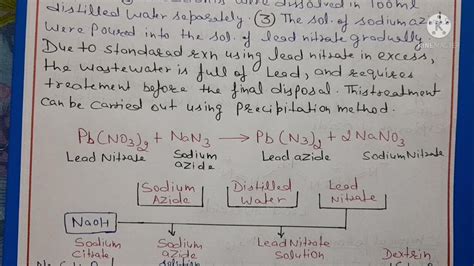 Preparation And Explosive Properties Of Lead Azide Youtube