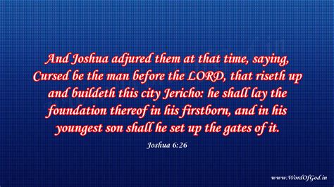 KJV Joshua Chapter 6 - Freely Download the Book of Joshua of the version KJV Bible in Pictures ...