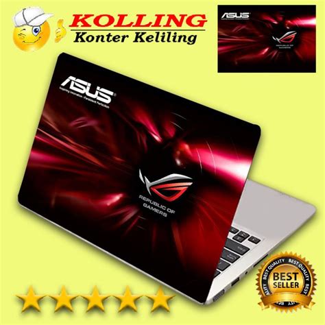 Jual Garskin Laptop Logo Art Asus Rog Skin Laptop Stiker Laptop