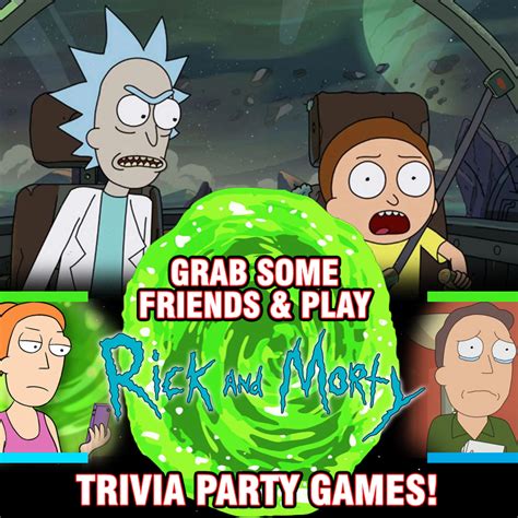 Rick and Morty Trivia – Trivia Party Games