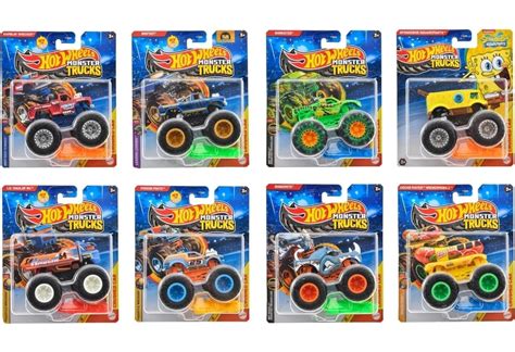 駿河屋 1 64 Hot Wheels モンスタートラック 8個アソート FYJ44 983C ホットウィールhotwheels
