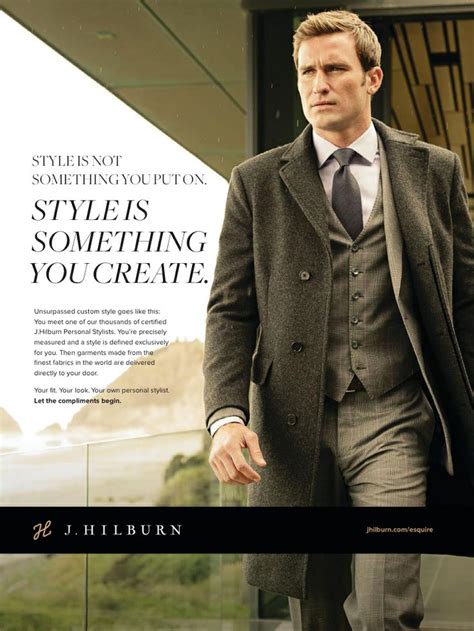 Our Esquire Ad Our Brandintro Bespoke Suit