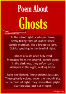 10 Best Short Poems About Ghosts EngDic