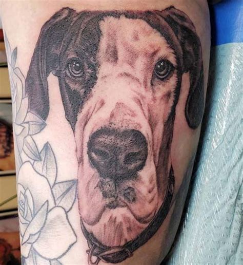 Details More Than Great Dane Paw Print Tattoo Super Hot Tdesign