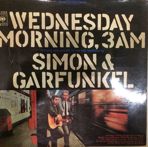 Simon And Garfunkel Wednesday Morning 3 A M 1968 Vinyl Discogs