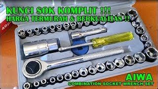 Jual Kunci Pas 40 Pcs Multipurpose Combination Socket Wrench Set With 1