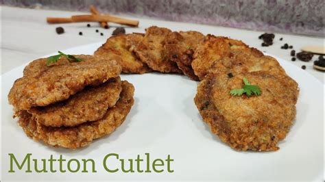 Mutton Cutlet Ramzan Iftar Recipe Easy Mutton Cutlet Kebab By Al