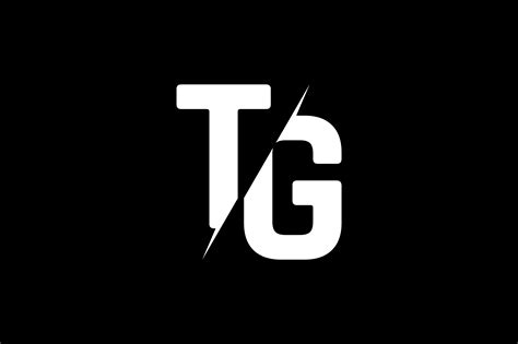 monogram tg logo design graphic  greenlines studios creative fabrica