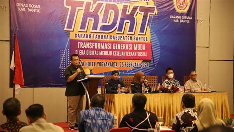 Pemkab Pembukaan Temu Karya Daerah Karang Taruna Transformasi