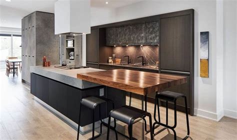 Kitchen Island With Table Functional Dining Area Design