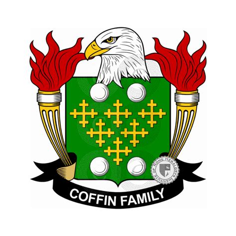 Coffin family heraldry genealogy Coat of arms Coffin