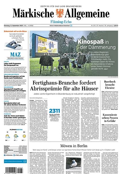 M Rkische Allgemeine Zeitung