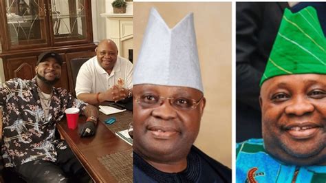 Davido Celebrates Uncle Ademola Adeleke The Dancing Senator” On His