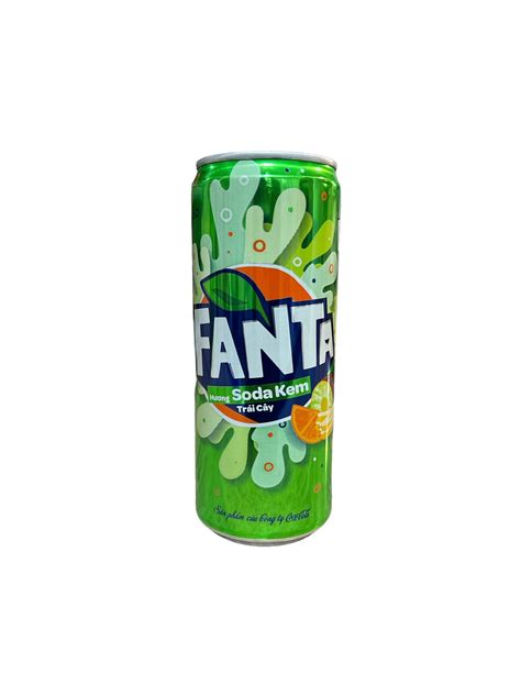 Fanta Huong Soda Kem Bevanda Gusto Arancia Ananas E Banana 320ml