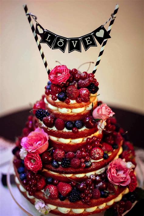 Naked Cake Mit Beeren Wundervolle Ideen Beispielbilder