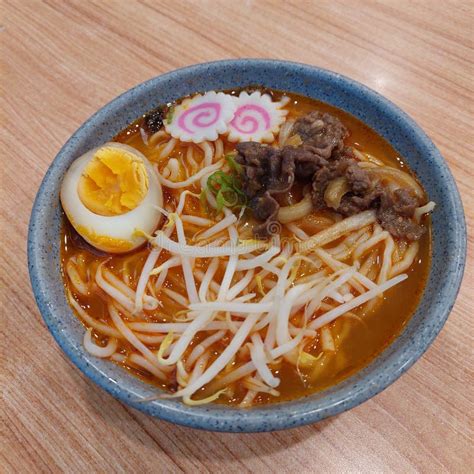 It Is A Hot Spicy Beef Ramen From Japan It Contains Noodles Egg Beef