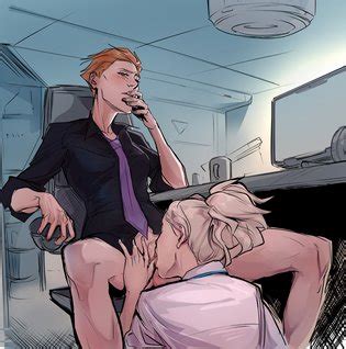 Mercy X Moira Hentai Luscious Hentai Manga Porn