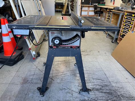 Vintage Sears 10 Craftsman Table Saw Model 113 Ebay