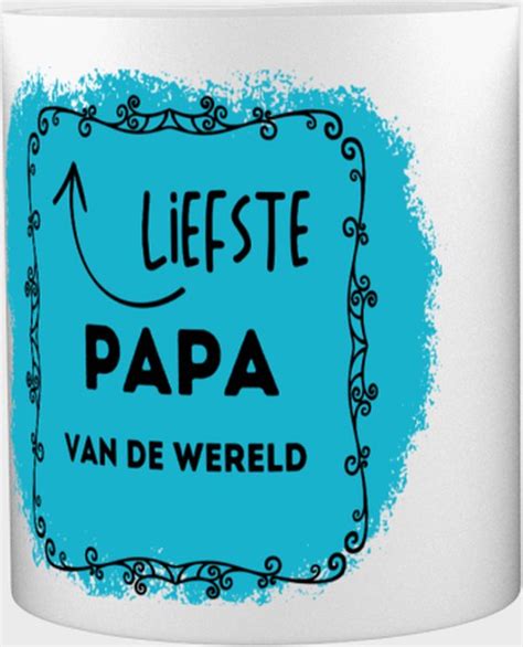 Akyol Liefste Papa Van De Wereld Mok Met Opdruk Papa De Liefste