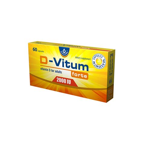 Oleofarm D Vitum Forte 2000 IU 60 Capsules