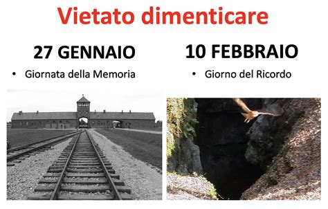 Giornate Della Memoria Vietato Dimenticare Comune Di Brembio