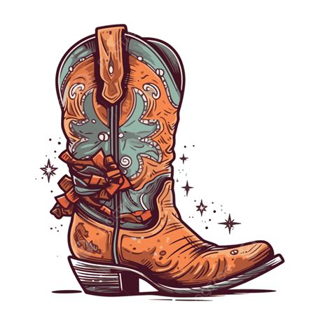 Cowgirl Boots Vector