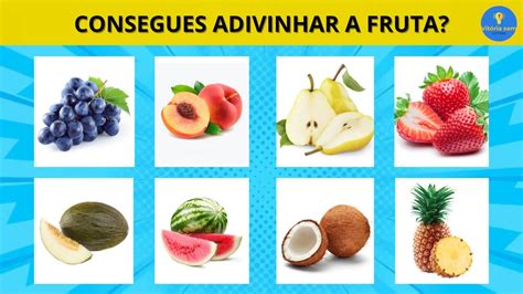 ADIVINHA A FRUTA EM 5 SEGUNDOS 50 FRUTAS YouTube