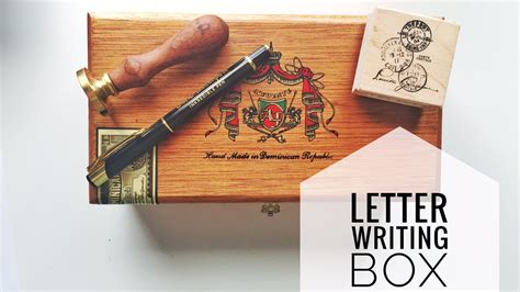 Letter Writing Box Youtube