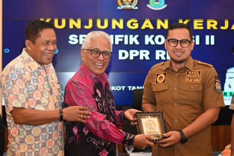 Komisi Ii Dpr Kunker Ke Tangsel Tinjau Persiapan Hadapi Pemilu 2024