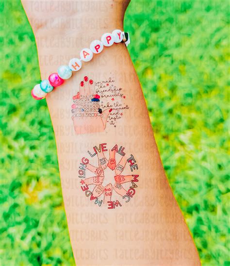 Swiftie Mix Temporary Tattoos – Tatted By Itty Bits Designs