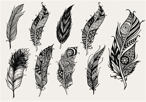 Indian Feather Vector At Collection Of Indian Feather Vector Free For Personal Use