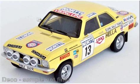 Miniature Opel Ascona 1 43 Trofeu A No 13 Rallye WM 1000 Lakes Rallye