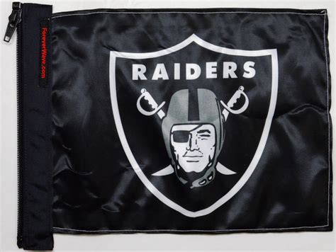 Oakland Raiders Flag | Car Flags and Accessories | Flagpole Store