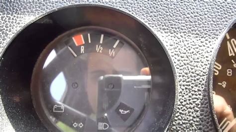 How To Read The Gas Gauge On A VW Bus YouTube