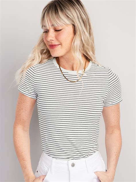 Womens Slim Fit T Shirts Old Navy