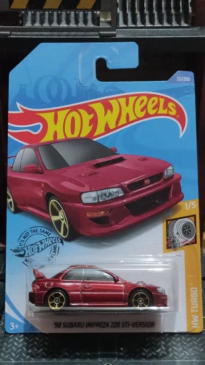 Hot Wheels 98 Subaru Impreza 22B STI Version J Imports 1 64 Scale Model Lazada PH