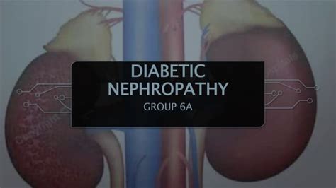 Diabetic nephropathy internal medicine presentation | PPT