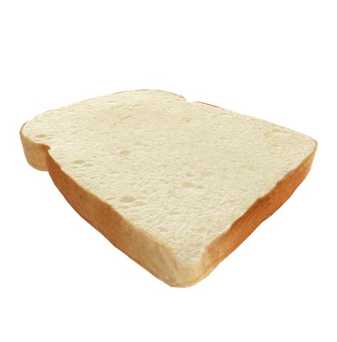 D Renderen Van Een Plakjes Van Brood Ge Soleerd Aan Transparant