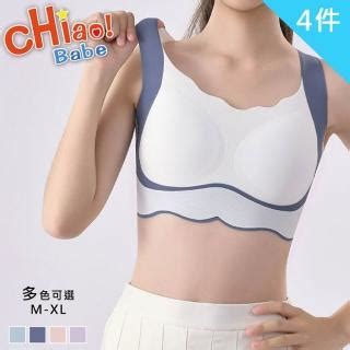 chiao Babe 俏寶貝 件組 元氣撞色冰絲固定杯少女內衣 M XL 無鋼圈 學生 兒童 少女 四色可選 momo購物網 好評推薦 年 月