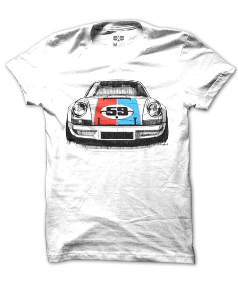 T Shirt Cars For A Cure Apparel Porsche 911 Rsr Motorshock