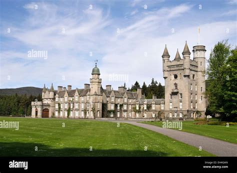 United Kingdom, Scotland, Aberdeenshire, Ballater, Balmoral Castle ...