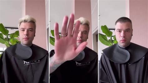 Fedez Cambia Look Dal Biondo Platino Ai Capelli Rasati Il Prima E