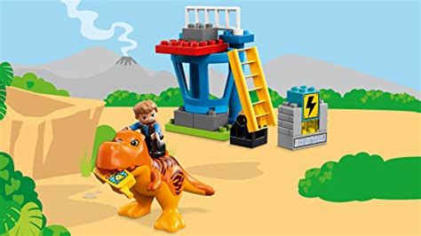 Lego 10880 LEGO UK 10880 DUPLO Jurassic World T-Rex Tower Set ...