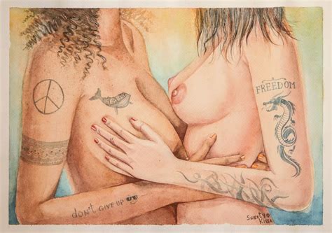 Peace Watercolor Nudes ArtGW NUDE PICS ORG