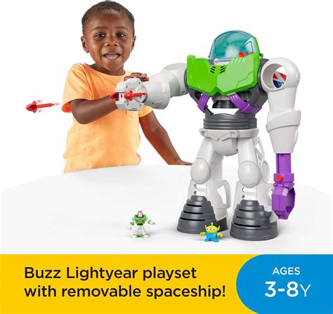 Buy Fisher Price Imaginext Disney Pixar Toy Story Buzz Lightyear Robot