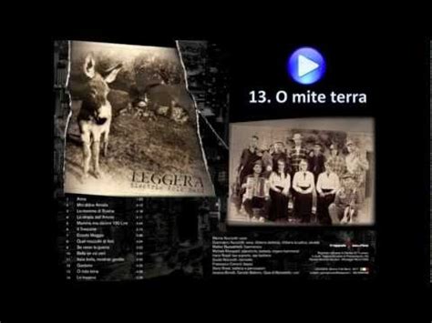 O Mite Terra Maremma Leggera Electric Folk Band Youtube