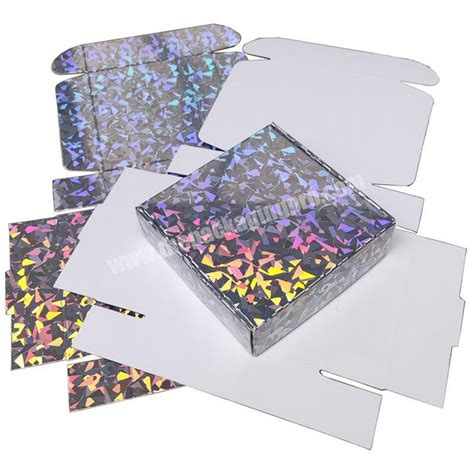 New Holographic Shipping Boxes Holographic Box Custom Shipping Boxes