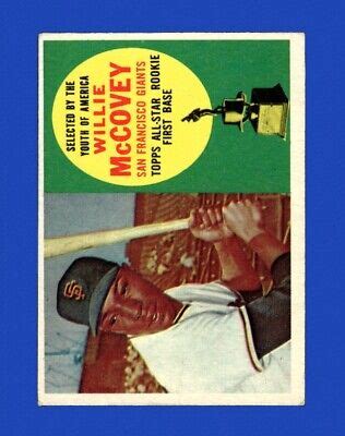 Topps Set Break Willie Mccovey Vg Vgex Crease Gmcards Ebay