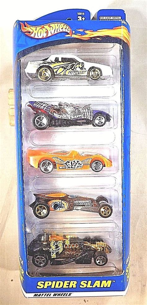 Hot Wheels Spider Slam Pack Chevystocker Turboflame Powerpistons Sweet Contemporary